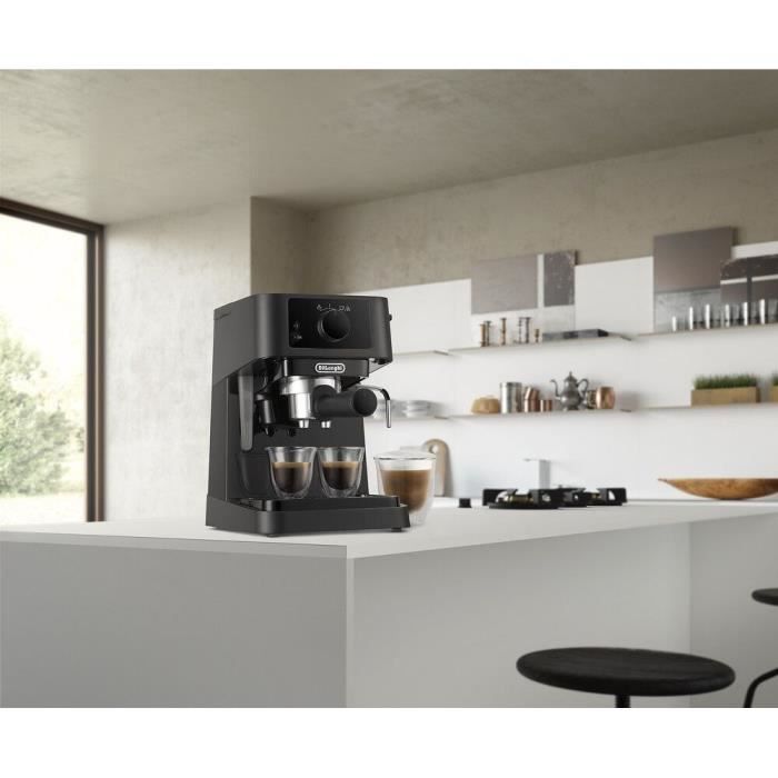 De'Longhi Espresso Machine - Stilosa - EC235.BK - 1 & 2 Cup ESE Filter - Black