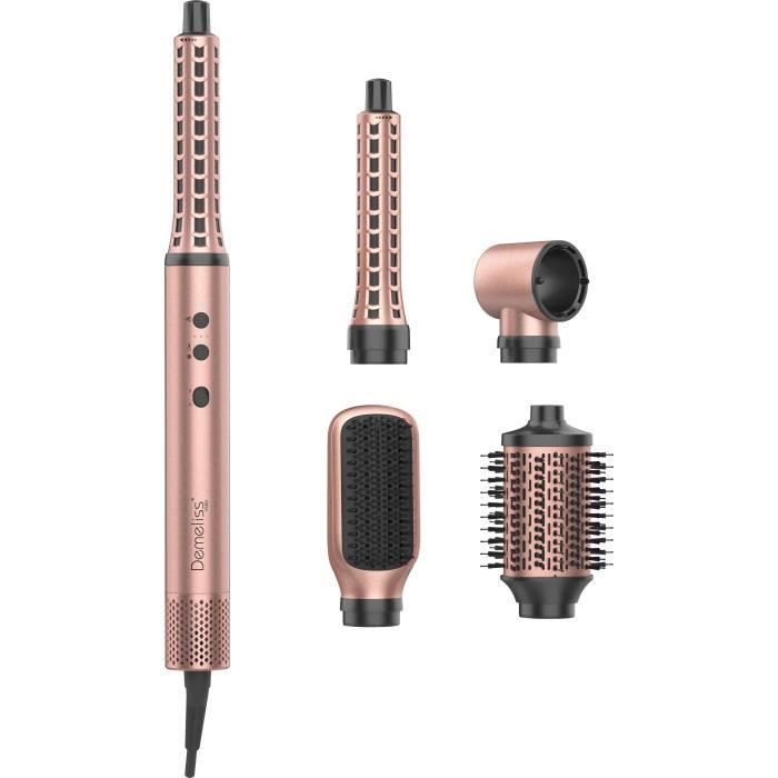 SAINT ALGUE Multistyler Blow Dryer Brush - Demeliss AIRFLOW STYLER - 5 Attachments - Exclusive Color