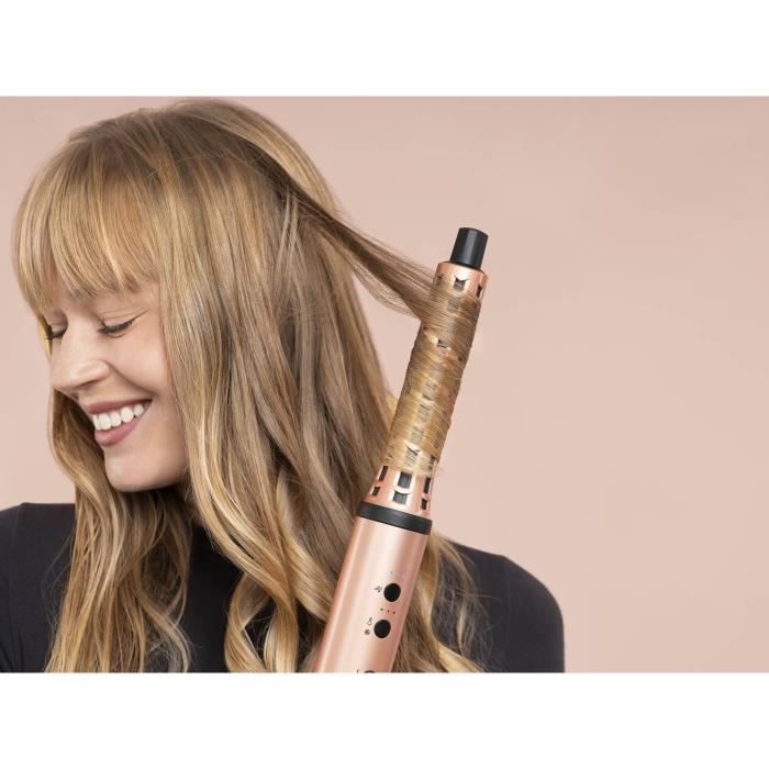 SAINT ALGUE Multistyler Blow Dryer Brush - Demeliss AIRFLOW STYLER - 5 Attachments - Exclusive Color