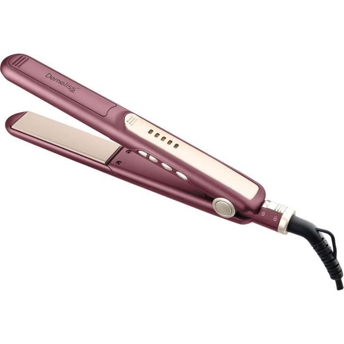 DEMELISS Hair Straightener and Hairdryer Set - 2200W - Cherry Chérie
