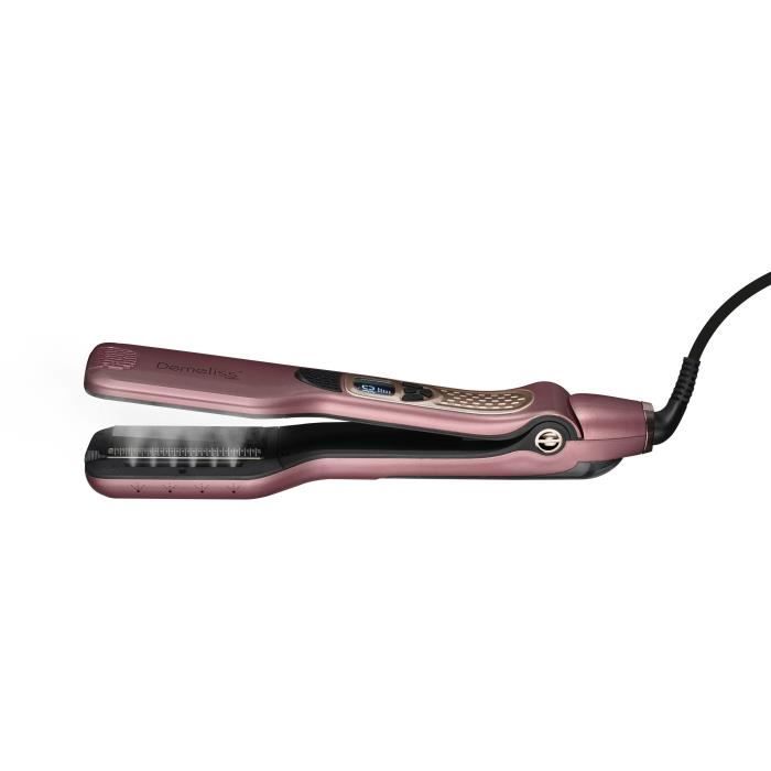 DEMELISS Titanium Hair Straightener - 5 Temperature Settings - Max 230°C - Cherry Chérie