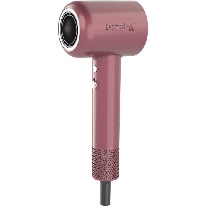 DEMELISS Hair Dryer - ULTIMATE DRYER SET - 1600 W - Magnetic diffuser - Cherry Chérie