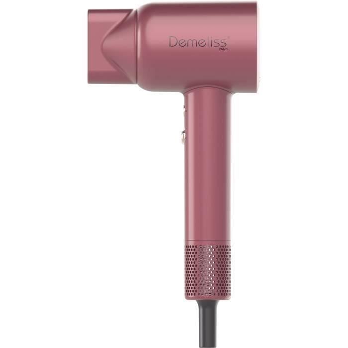 DEMELISS Hair Dryer - ULTIMATE DRYER SET - 1600 W - Magnetic diffuser - Cherry Chérie