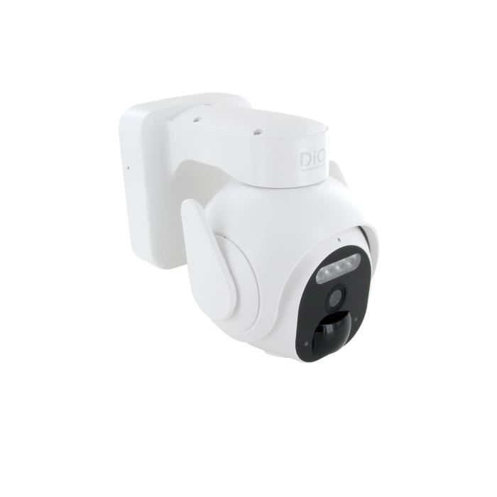 DIO CONNECTED HOME Outdoor Cameras Set of 2 Rotating 3MP Battery