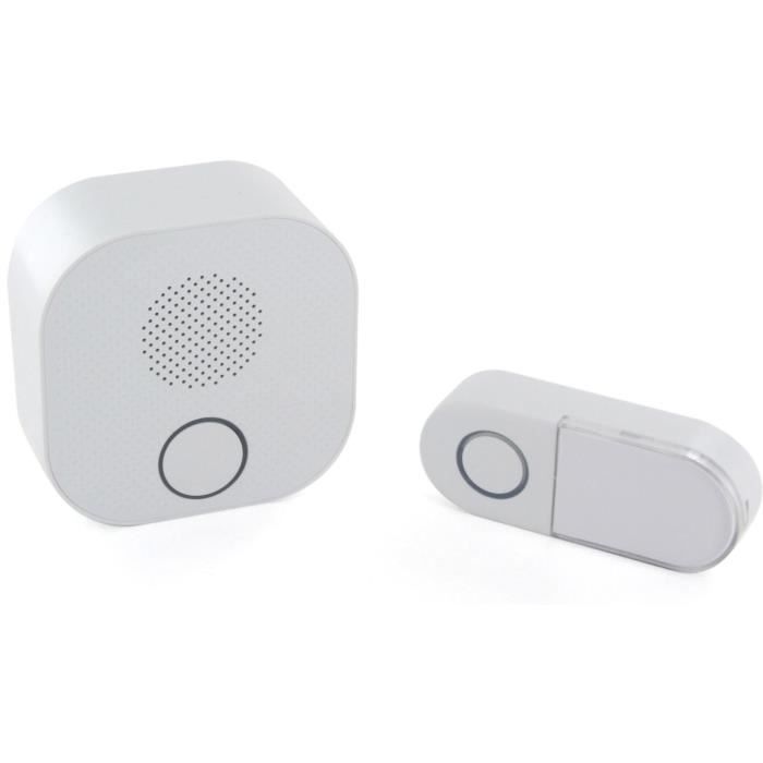 DiO 84206 Wireless Doorbell - 150 m Range - 38 Melodies - Flashing Light