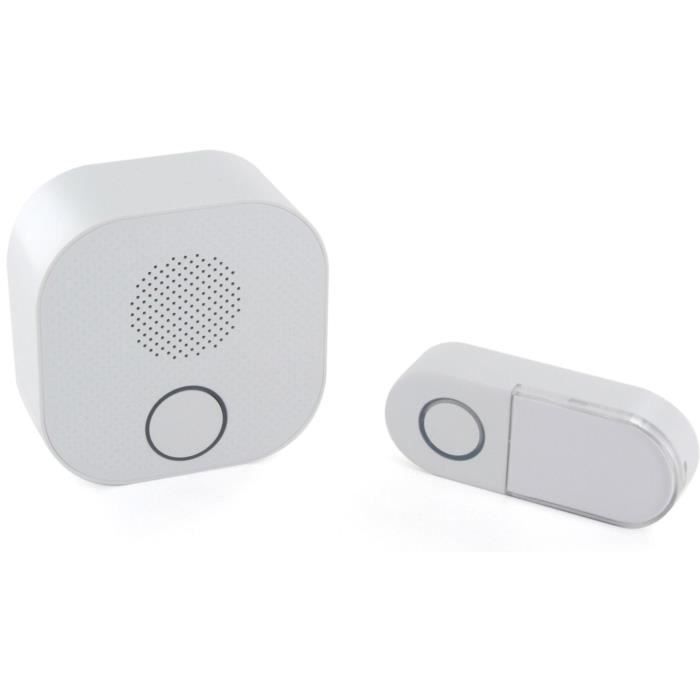 DiO 84206 Wireless Doorbell - 150 m Range - 38 Melodies - Flashing Light