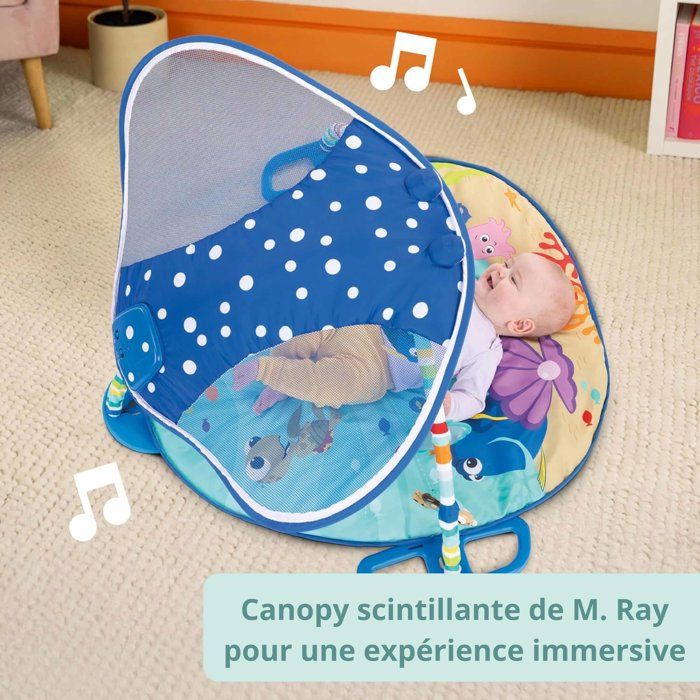 DISNEY BABY - NEMO - Baby Playmat, String Lights, Mirror