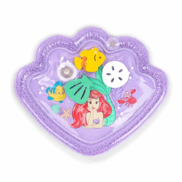 DISNEY BABY - ARIEL - Baby Water Mat, Sensory and Developmental Toy, Inflatable, Easy to Clean