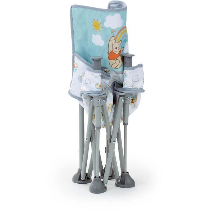 DISNEY BABY WINNIE Foldable Portable Travel Booster Seat, Lightweight, Carry Bag Included