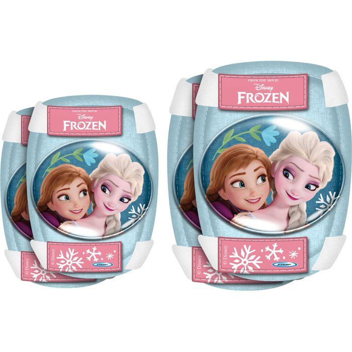 DISNEY Elbow & Knee Pads - Frozen - One Size Fits All - Blue