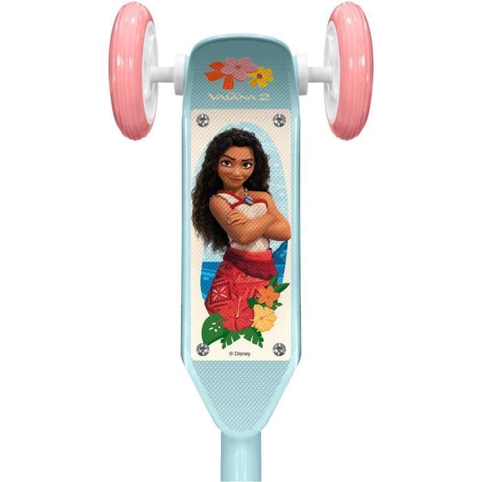 DISNEY - 3-Wheel Scooter - MOANA - Adjustable Height - For Ages 3+