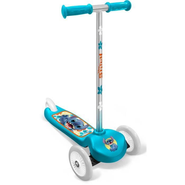 DISNEY - 3-Wheel Scooter - STITCH - Non-Slip Deck - For Ages 3+