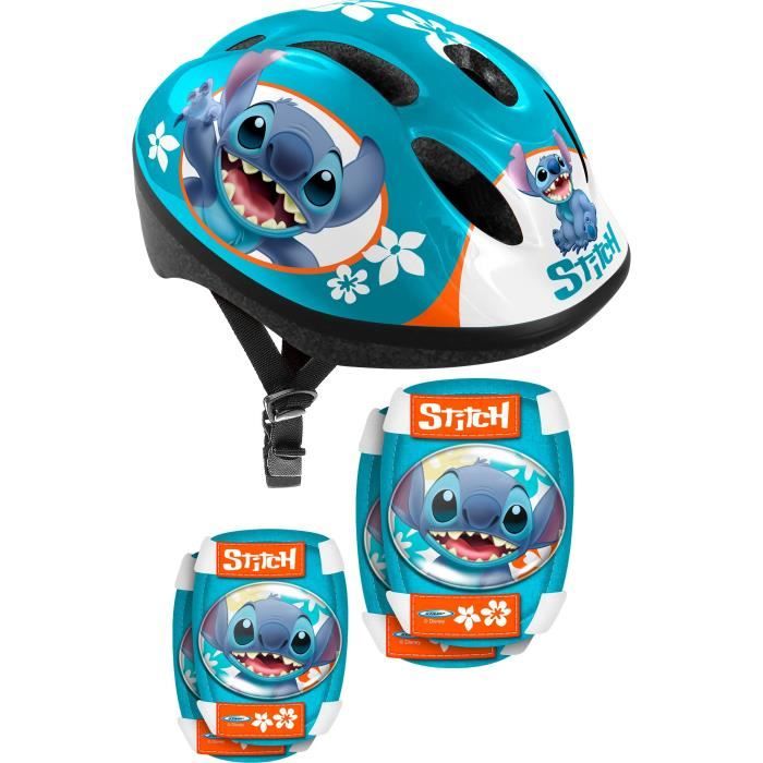 DISNEY Set with Helmet and Protective Gear - STITCH