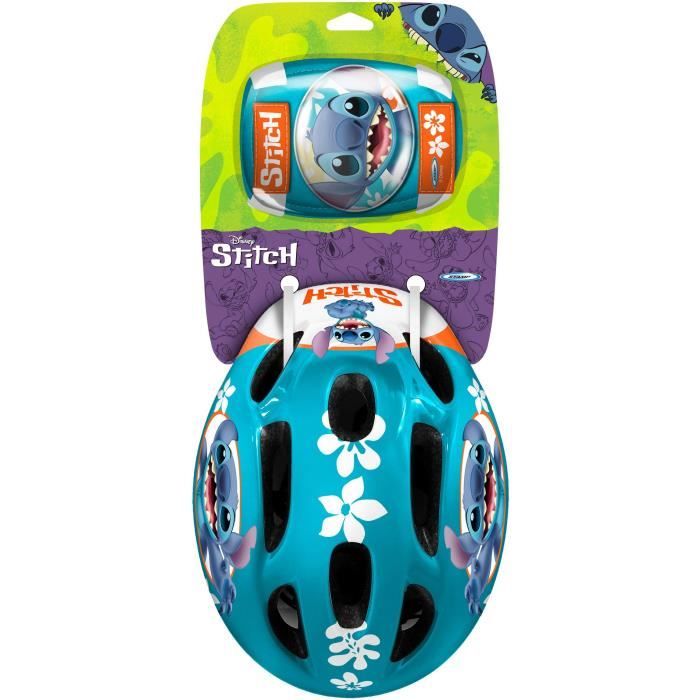 DISNEY Set with Helmet and Protective Gear - STITCH
