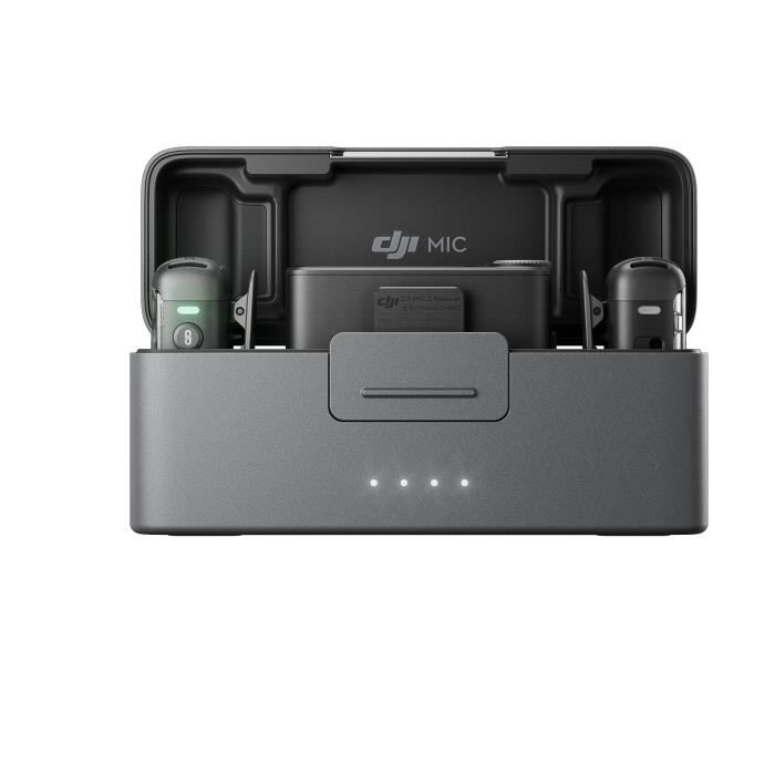 DJI Charging Case for Mic 2 - Up to 18 Hours Battery Life - Instant Connection