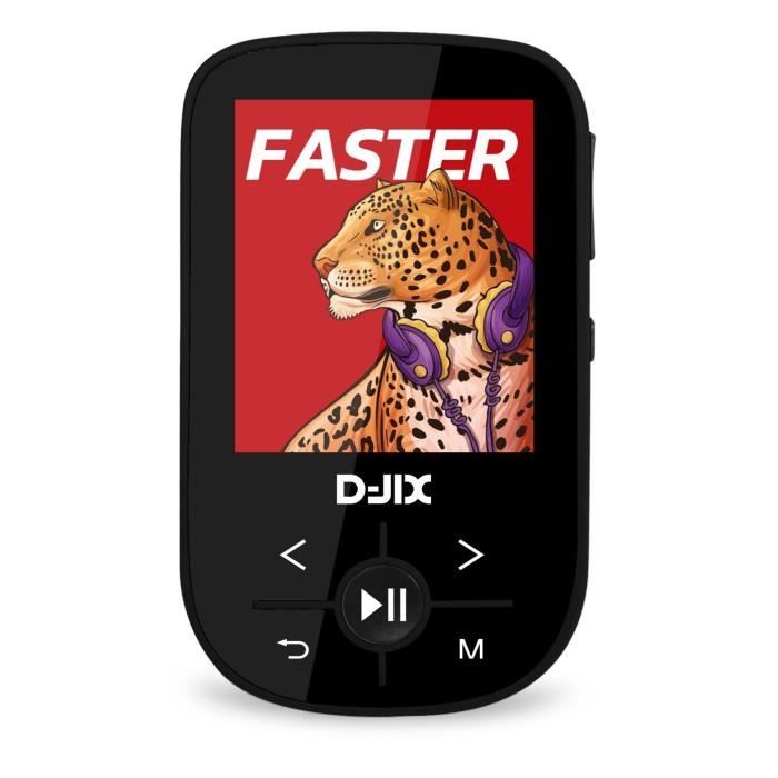 LOGICOM MP4 Player - C100 - 4GB - Bluetooth 4.0 - Black