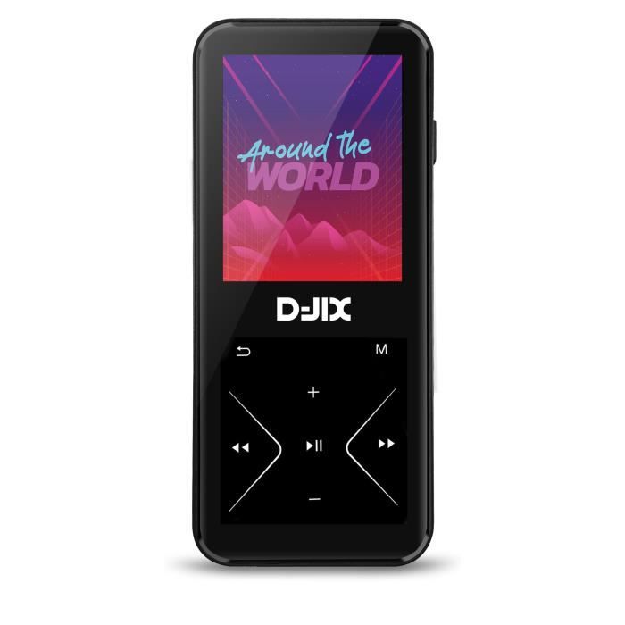 LOGICOM MP4 Player - M500 - 8GB - Bluetooth 4.0 - Black