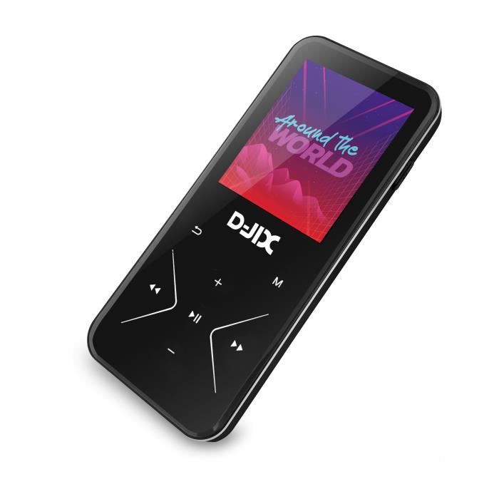 LOGICOM MP4 Player - M500 - 8GB - Bluetooth 4.0 - Black