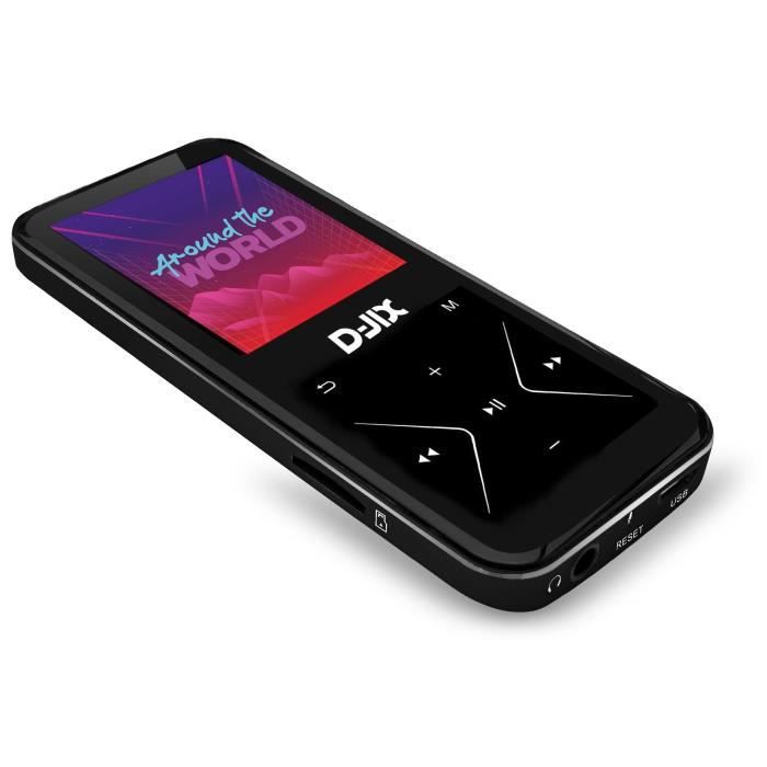 LOGICOM MP4 Player - M500 - 8GB - Bluetooth 4.0 - Black