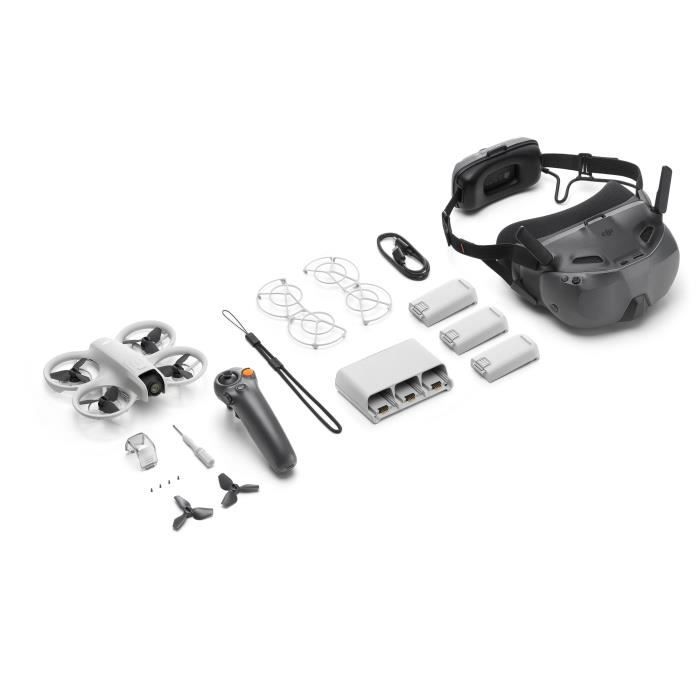 DJI Drone - Neo Motion Fly More Combo - Immersive FPV Flight - RC Motion 3 - DJI N3 Goggles - 3 Batteries