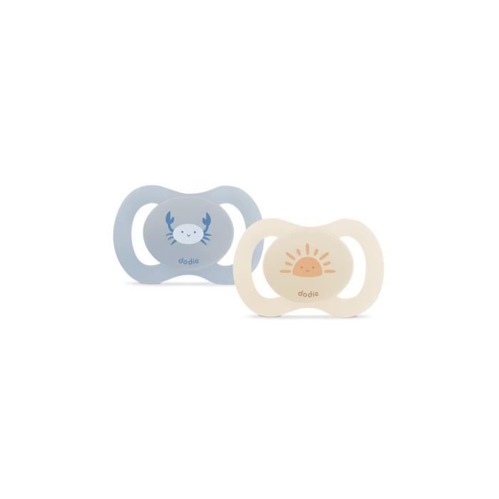 DODIE Anatomical Pacifier Duo - 0-2 months - Crab