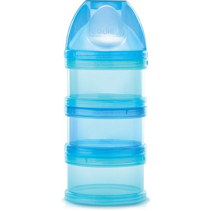 DODIE Dosing Box - Blue - Separable Compartments for Milk Doses