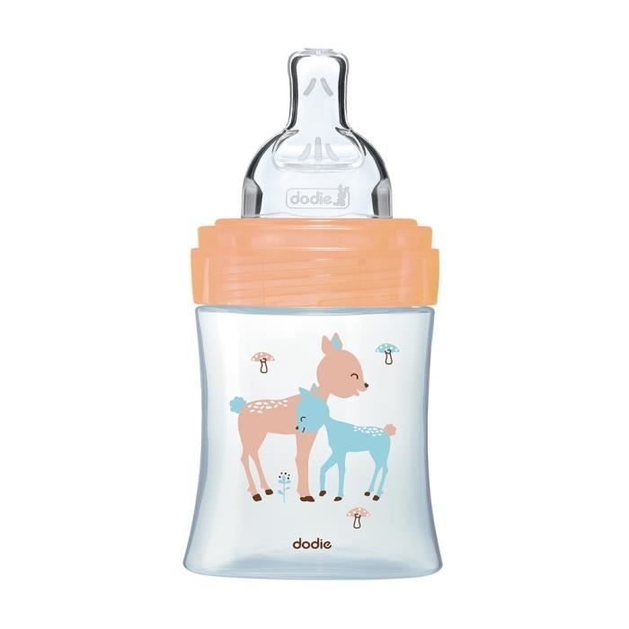 Dodie Glass Baby Bottle Gift Set - Triangle Design - Anti-Colic - 150 ml and 270 ml