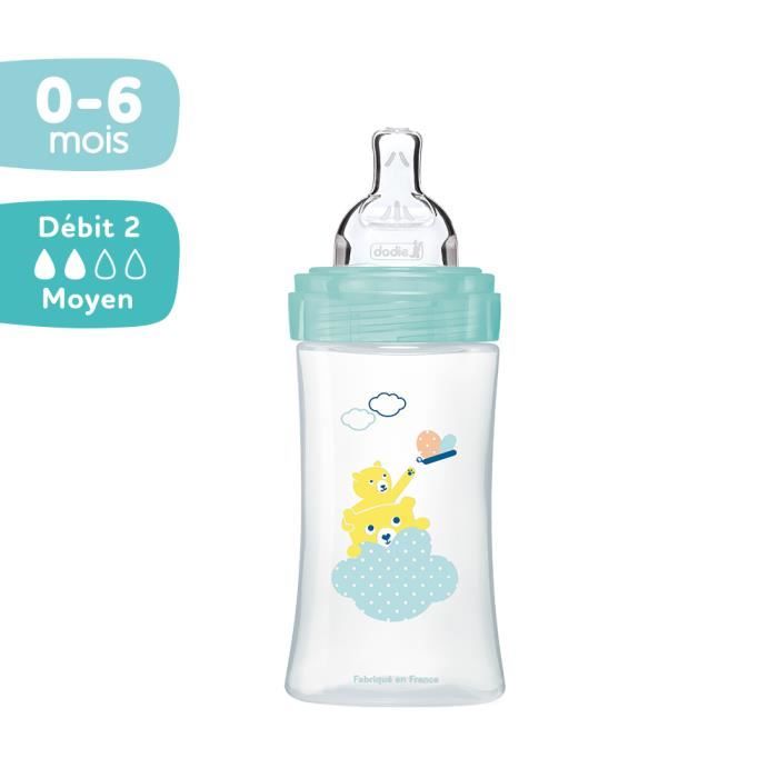 Dodie Sensation+ Anti-Colic Baby Bottle 270 ml - Lion - 0+ Months