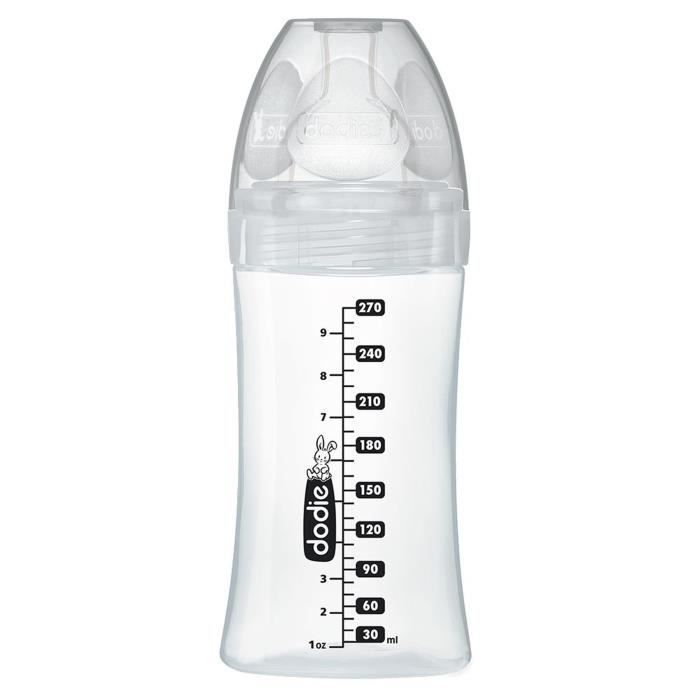 Dodie Sensation+ Anti-Colic Glass Baby Bottle 270 ml +0 m Paris