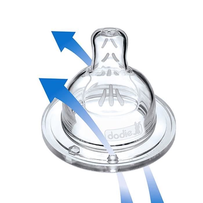 Dodie Sensation+ Anti-Colic Glass Baby Bottle 270 ml +0 m Paris