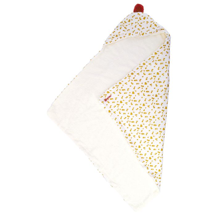 Sortie de bain - DOMIVA - Honey Moon - Coton ultra-doux et absorbant - Capuche intégrée