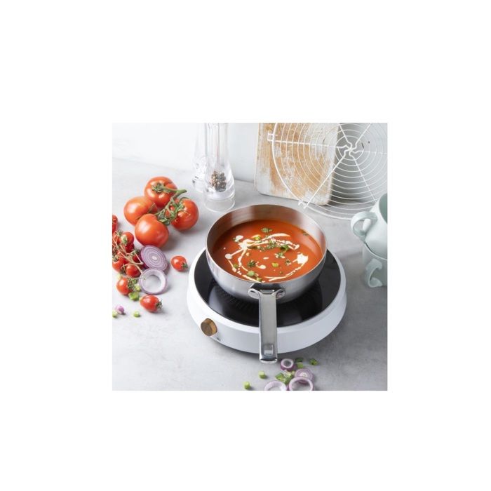DOMO Induction Hob - 1 Burner - 28.4 x 29 x 7.1 cm - White