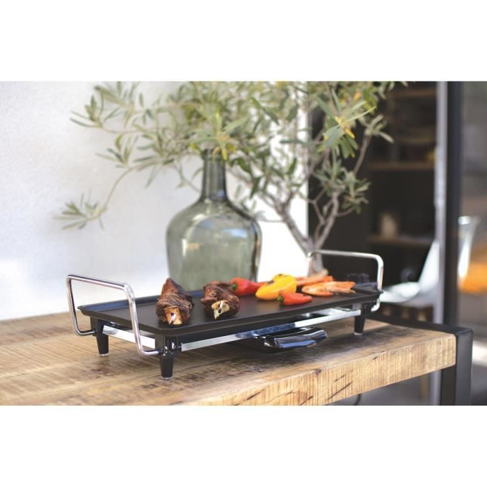 LIVOO Electric Griddle Grill - Teppanyaki - 43 x 22.5 cm - Adjustable Thermostat