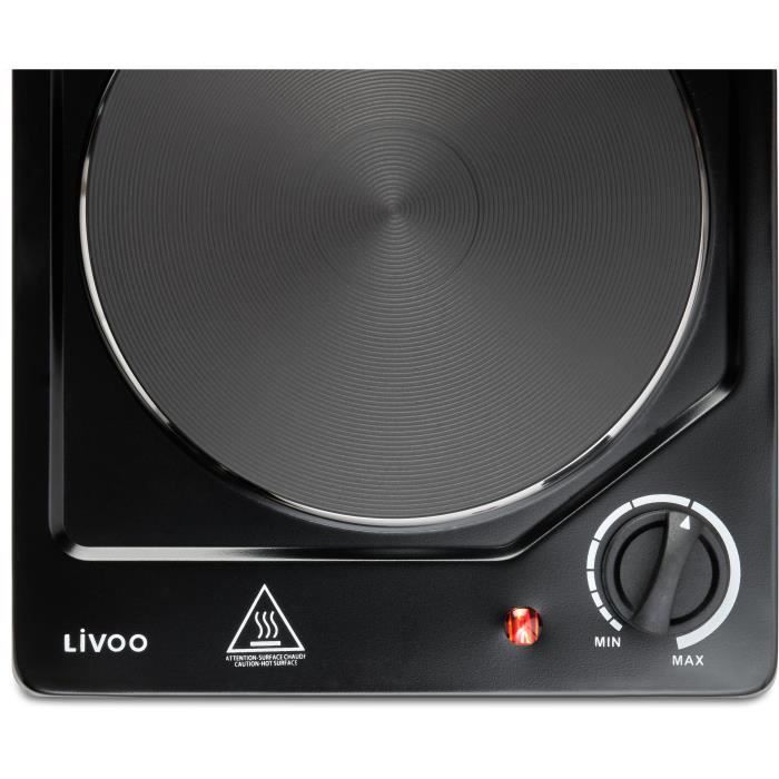 Livoo Built-in Electric Hob - doc167n