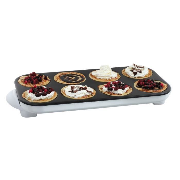 LIVOO DOC186 Maxi Crepes Party Electric Crepe Maker - White