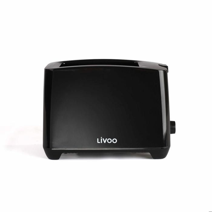 LIVOO 2-Slice Toaster - DOD162N - 750W - 7 Browning Levels - Black