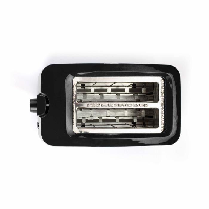 LIVOO 2-Slice Toaster - DOD162N - 750W - 7 Browning Levels - Black