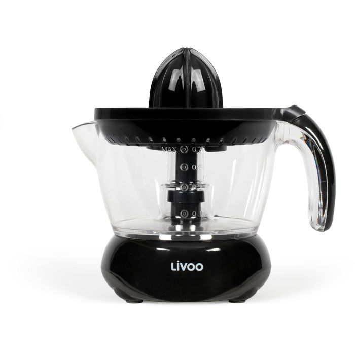LIVOO Electric Citrus Juicer - DOD131N - 25 W - 700 ml - Black