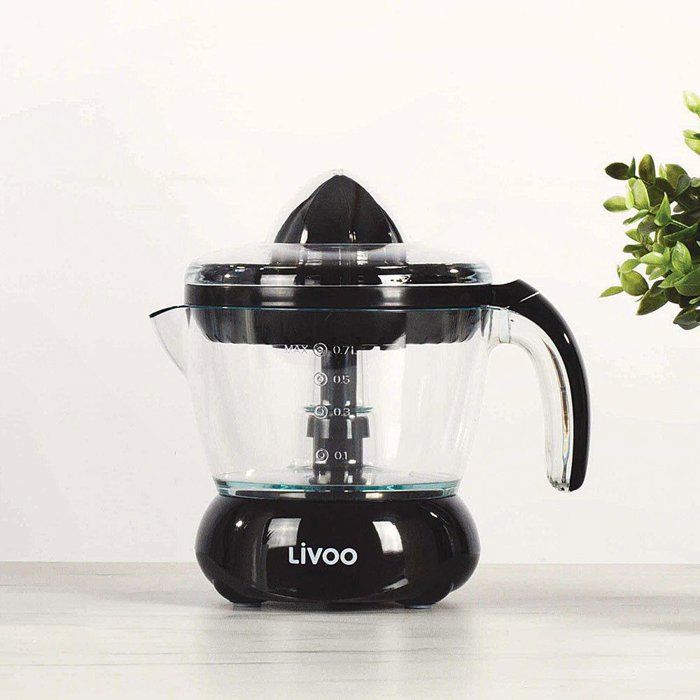 LIVOO Electric Citrus Juicer - DOD131N - 25 W - 700 ml - Black