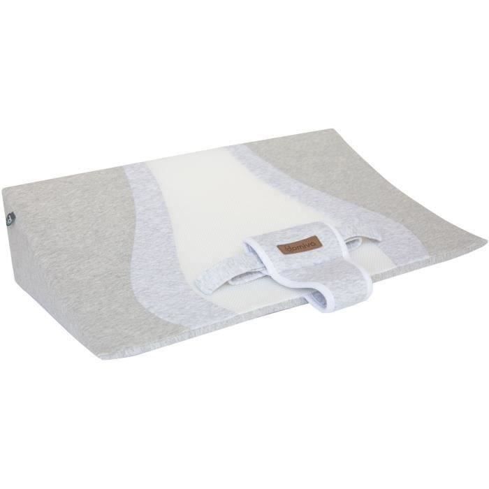 DOMIVA 3D Inclined Plane - 25° - White - 70 x 140 cm