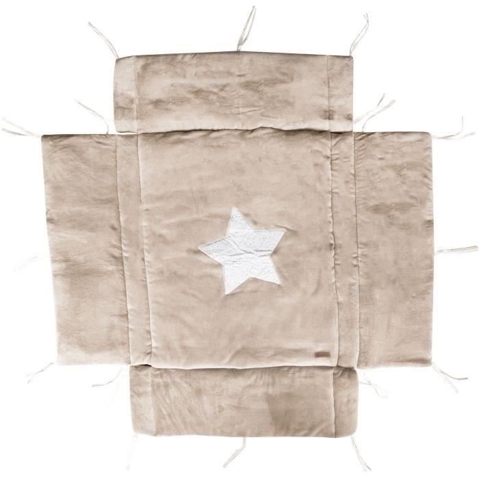 DOMIVA Playpen Playmat - Pebble - 75 x 95 cm