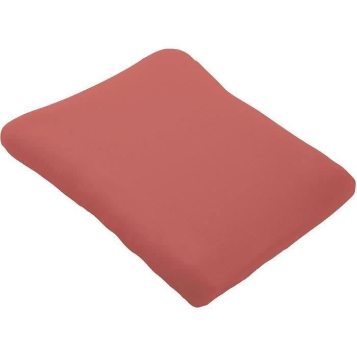 Terry Cloth Changing Mat Cover - Terracotta - 50 x 75 cm