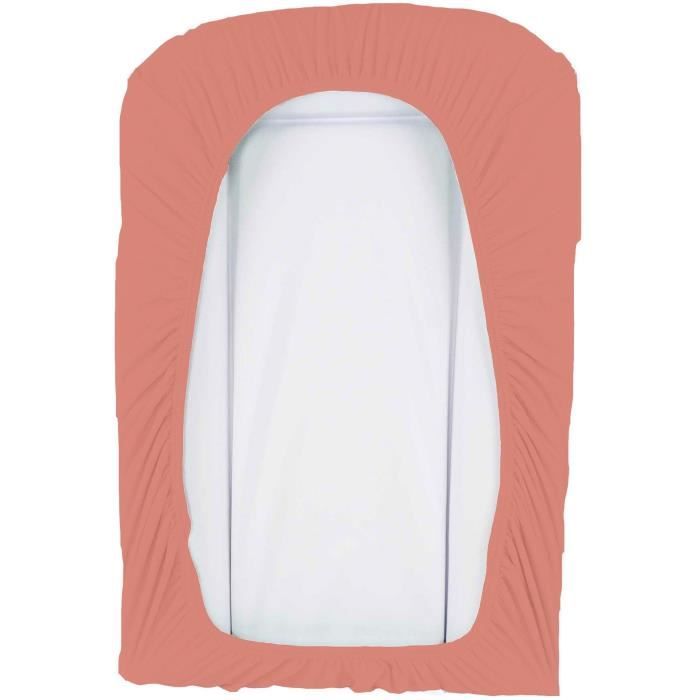 Terry Cloth Changing Mat Cover - Terracotta - 50 x 75 cm