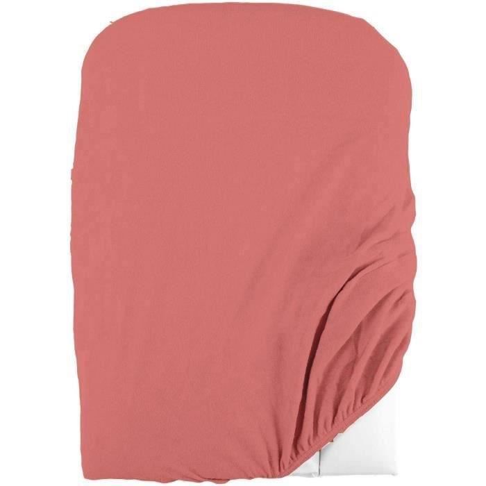 Terry Cloth Changing Mat Cover - Terracotta - 50 x 75 cm