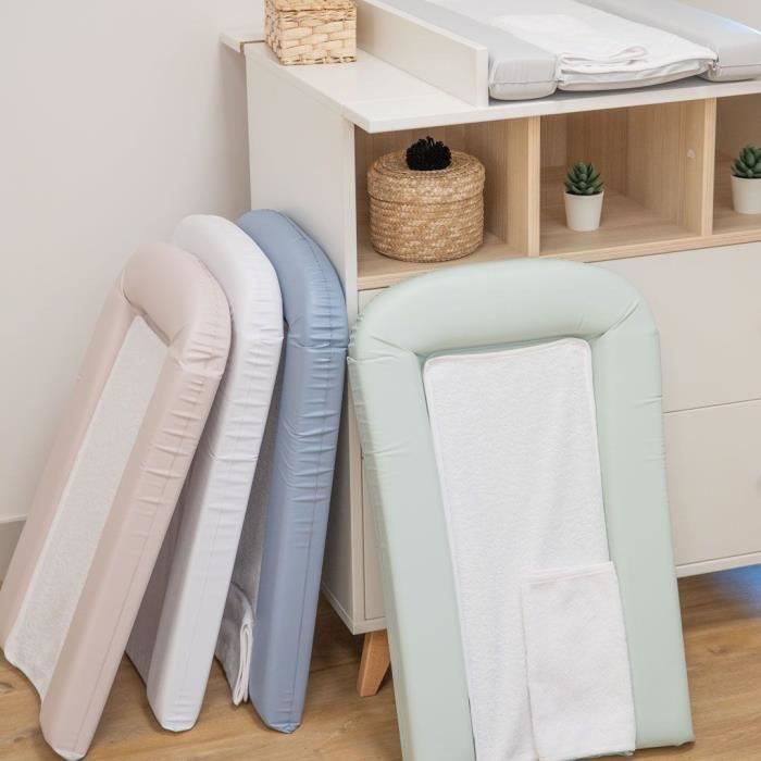 Changing Mat with 2 Removable Sponges - Blueberry - 42x70 cm