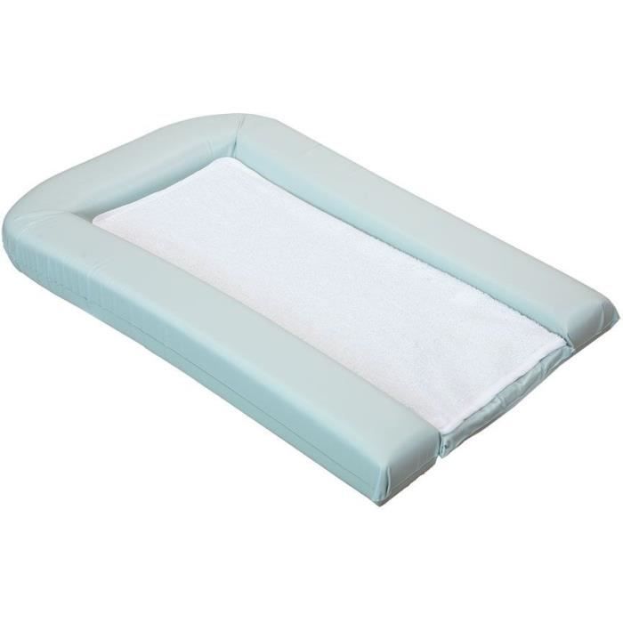DOMIVA PVC Changing Mat with 2 Removable Sponges - Sage - 42 x 70 cm