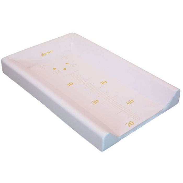 DOMIVA Changing Mat with Raised Edges - Naked - 50 x 80 cm
