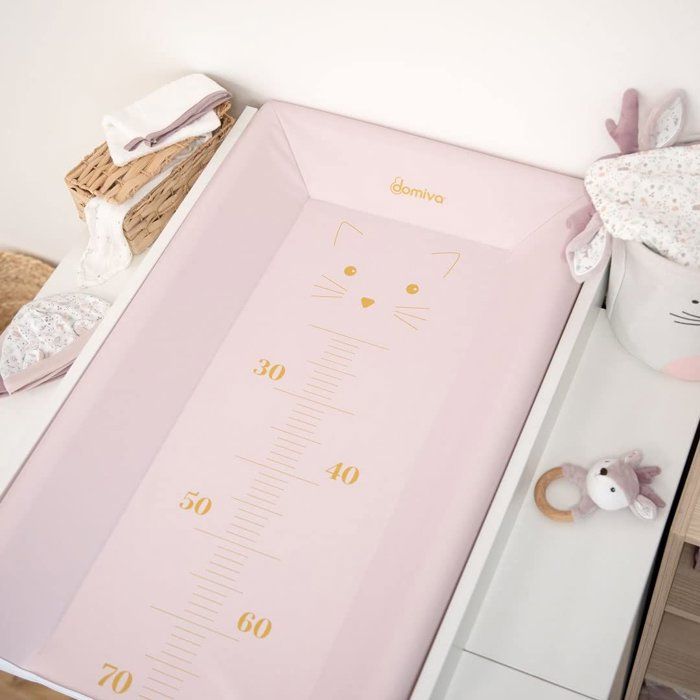 DOMIVA Changing Mat with Raised Edges - Naked - 50 x 80 cm