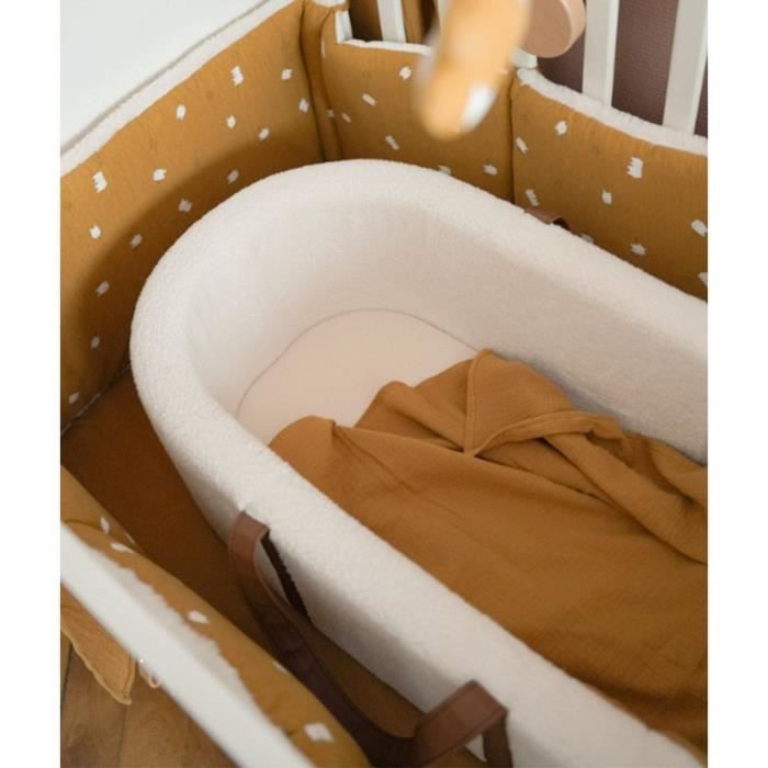 DOMIVA Sherpa Moses Basket - BOUBOU - 40 x 80 cm