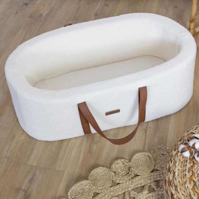 DOMIVA Sherpa Moses Basket - BOUBOU - 40 x 80 cm